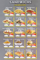 Carte et menu de Délice Döner à Avord — Les sandwichs