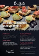 Menu L'Instant Lunch Café - Buffets