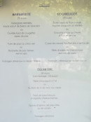 Carte et menu de Auberge de la Marguerite à Saint Hilaire Luc — Les marguerite, coquelicots et eglamtime