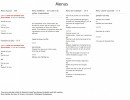 Carte et menu de Auberge de Saint Julien aux Bois à Saint Julien Aux Bois — Les menus