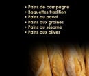 Menu Davoli - Les pains