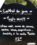 Menu Le Point de Vue - Le cocktail du jour