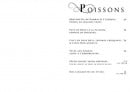 Carte et menu de L' Alta Vista à Porticcio — Les poissons