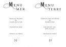 Carte et menu de L' Alta Vista à Porticcio — Les menus