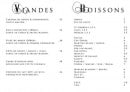 Carte et menu de L' Alta Vista à Porticcio — Les viandes et boissons