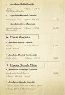 Menu A Caseta - Les vins page 9