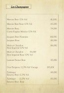 Menu A Caseta - Les vins page 10