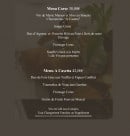 Menu A Caseta - Les menus