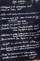 Menu A Piazzetta - exemple de menu