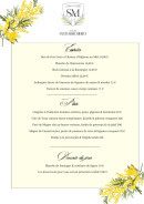 Carte et menu de Santa Margherita à Castellare Di Casinca — La carte
