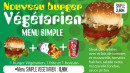 Menu Mirenda - Burger végétarien
