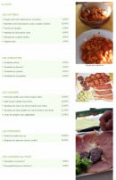 Menu Aux 3 Fourchettes - Les entrées, omelettes, viandes,...