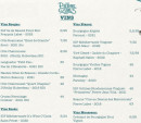 Menu Chez Pierre & Jules - Les vins