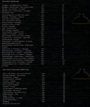 Menu Chez Septime - Vins suite