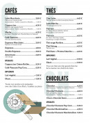 Menu Espresso-t - Les cafés et thés