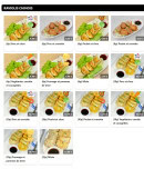 Menu Fuyun - Les raviolis chinois