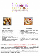 Menu L'Amour du chou - Les choux