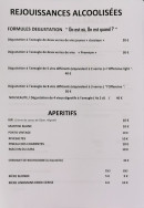 Menu Le Caveau de Saulx - Formules dégustations et apéritifs