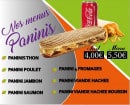 Menu Naan saveur - Les paninis