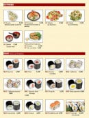 Menu Osaka - Les entrées et les makis