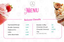 Menu Ownly Cake - Les boissons chaudes