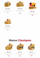 Menu Point B - Les menus incontournables suite et menus classiques
