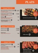 Menu Salsapelpa - Plats