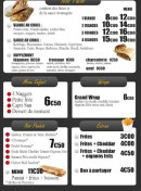 Carte et menu de Genlis Pizza à Genlis — Les tacos, paninis...