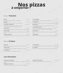 Menu L'Aqueduc - Les pizzas