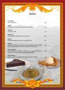 Menu Ekin grill - Les desserts