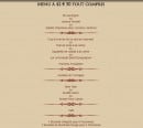 Menu Le Cellier Volnaysien - Le menu de groupe 42 €