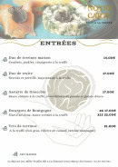 Carte et menu de Maison aux Mille Truffes à Marey les Fussey — Les entrées