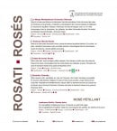 Menu Il Ristorante - Les vins roses