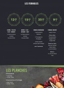 Menu Quetign'eat - Les formules et planches