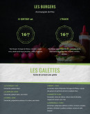 Menu Quetign'eat - Les burgers et galettes à emporter