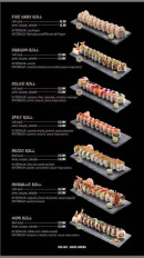 Menu Ace Sushi - Les plats