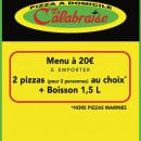 Menu La Calabraise - Carte et menu La Calabraise Saint Brieuc