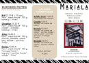 Menu Le Mariala - Menu
