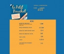 Menu Le Petit Bouchot - A emporter