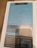 Carte et menu de O sables à Frehel — Glaces, boissons chaudes..