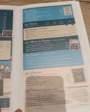Carte et menu de O sables à Frehel — Entrées, huitres...