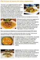 Menu Too.tibon - Le plat du jour et les menus bio