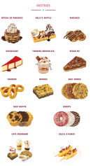 Menu Holly's Diner - Les pastries
