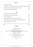 Carte et menu de Le Catamaran à Saint Quay Portrieux — les entrées et plats, menu enfant