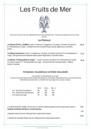 Carte et menu de Le Catamaran à Saint Quay Portrieux — les fruits de mer