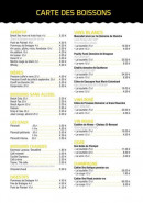 Carte et menu de Les Viviers de Saint Marc à Treveneuc — Les boissons
