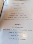 Carte et menu de Le ty Prince à Erquy — Menu