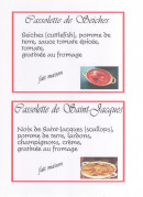 Carte et menu de Bigouden Blues Restaurant à Pleubian — Les cassolettes