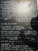 Carte et menu de Les sardines à la plage à Lancieux — La carte du midi
