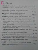 Menu Ar Kastell - Les pizzas